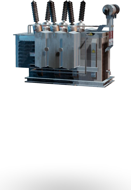 MSC power transformer 3D model